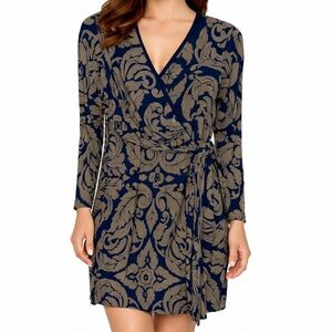 Boden Women's Wrap Dress Floral Pattern Size 12 Regular